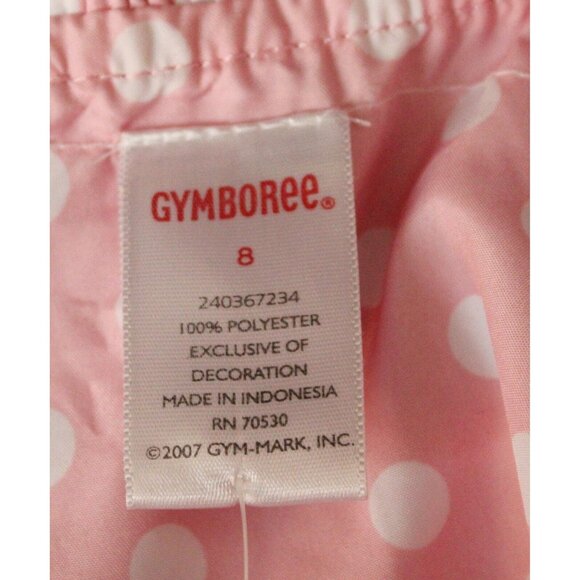 2008 Gymboree Ice Cream Social Easter Jacket sz 8 Reversible Ruffle Polka Dot - Picture 9 of 10